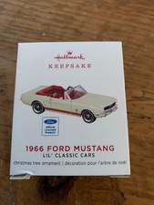 Usado, Hallmark Ornament Mini Miniatura 2019 1966 Ford Mustang Lil' Carros Clássicos 2º #2 comprar usado  Enviando para Brazil