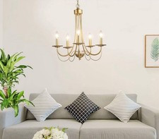 Gold chandelier modern for sale  Colcord