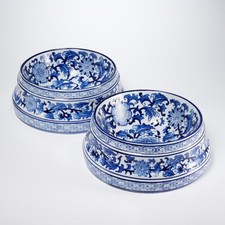 Ceramic blue chinoiserie for sale  Boonton