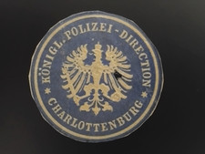 Siegelmarke königl polizei gebraucht kaufen  Großostheim