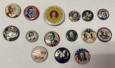 Different political buttons for sale  Quakertown