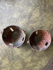 1970-1972 FORD F100 F250 F350 BALDES DE FAROL E ANÉIS DE ACABAMENTO COM FIXADOR/SPRNG comprar usado  Enviando para Brazil
