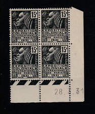 Timbre bloc coin d'occasion  France