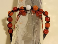 Braccialetto shamballa rosso. usato  Scorze