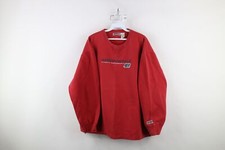 Moletom vintage Y2K anos 90 Aeropostale masculino XL desgastado soletrar gola redonda vermelho comprar usado  Enviando para Brazil