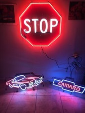 Neon stop sign for sale  Valparaiso