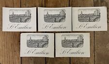 Lot labels bordeaux d'occasion  Expédié en Belgium