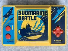 « Submarine Battle » Casio CG-330 Jeu électronique vintage rétro LCD (1984) comprar usado  Enviando para Brazil