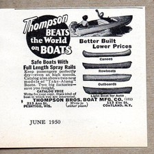 1950 print thompson for sale  Sterling Heights