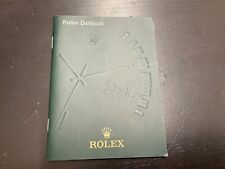 Libretto rolex datejust usato  Campagnano di Roma