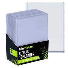 Mintkeeper toploaders clear for sale  PRESTON