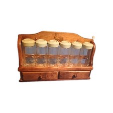 Vintage wooden spice for sale  Lincoln