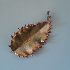 vintage leaf brooch for sale  MANCHESTER