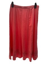 Orange skirt linen for sale  OXFORD