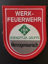 Werkfeuerwehr ina schaeffler gebraucht kaufen  Hallbergmoos