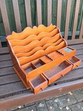 Antique oak stationery for sale  WITNEY