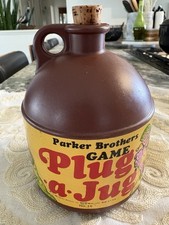 VINTAGE 1969 Parker Brothers PLUG-A-JUG Jogo #18 ~ JARRO DE UÍSQUE com CORTIÇA ~ EUA comprar usado  Enviando para Brazil
