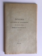 Catalogue dessins anciens d'occasion Catalogue dessins anciens d'occasion  Ancy-le-Franc