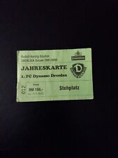 Sammelticket jahreskarte dynam gebraucht kaufen  Dresden