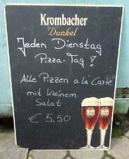 Altes kunststoffschild krombac gebraucht kaufen  Ostrach