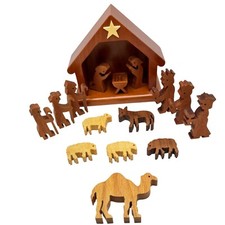 Amish nativity manger for sale  Lansing