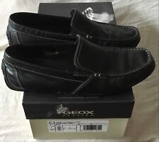 Black leather mocassins d'occasion  La Monnerie-le-Montel
