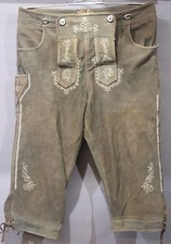 Bayerische bestickte lederhose gebraucht kaufen  Raubling