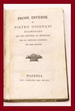 Libro antico prose usato Libro antico prose usato  Biella