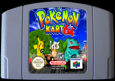 *Versão PAL* Pokemon Kart 64 jogo inglês para Nintendo 64 N64, usado comprar usado *Versão PAL* Pokemon Kart 64 jogo inglês para Nintendo 64 N64, usado comprar usado  Enviando para Brazil