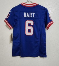 Camiseta Costurada YOUTH NEW YORK GIANTS Jackson Dart #6 Tamanho Pequeno (8) Nova Com Etiqueta comprar usado Camiseta Costurada YOUTH NEW YORK GIANTS Jackson Dart #6 Tamanho Pequeno (8) Nova Com Etiqueta comprar usado  Enviando para Brazil
