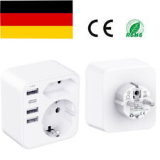Adapter steckdose usb gebraucht kaufen  Aspisheim, Grolsheim