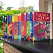 1st Edition Harry Potter Set Hardback Book Collection UK Bloomsbury YOUNG WIZARD comprar usado  Enviando para Brazil