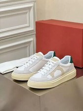 Sapatos de tabuleiro casuais masculinos Salvatore Ferragamo preto e branco comprar usado  Enviando para Brazil