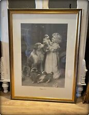 Large framed black for sale  CHERTSEY