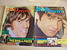 2x "POPFOTO" 1968 (D) - BEATLES - QUO - KINKS - JAGGER - TRAFFIC - HOLLIES.... comprar usado  Enviando para Brazil