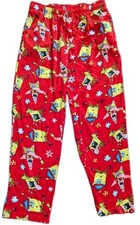 SpongeBob SquarePants Piżama Spodnie wypoczynkowe Piżama M Czerwony polar Patryk Zima na sprzedaż  Wysyłka do Poland