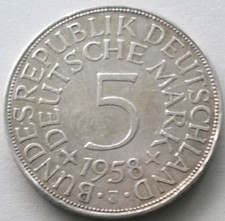 Brd silberadler 1958 gebraucht kaufen  München