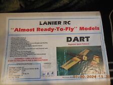 Lanier dart airplane for sale  Neshanic Station