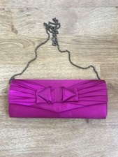 Fuchsia pink satin for sale  BRIGHTON
