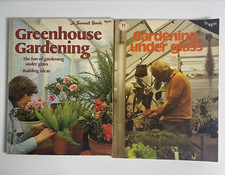Pacote de livros de jardinagem estufa vintage x 2 - Plantas de interior, estufa, comprar usado  Enviando para Brazil