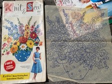 Knit sew magazine for sale  RIPLEY
