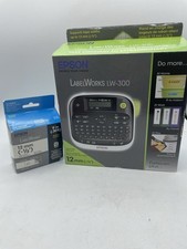 Epson Labelworks 12mm LW-300 caixa aberta + fita adesiva comprar usado  Enviando para Brazil