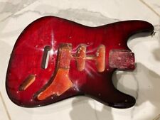 Stratocaster body red d'occasion  Septeuil