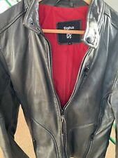Tigha lederjacke schwarz gebraucht kaufen  Burghausen