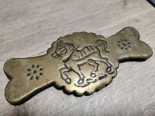 Vintage brass heavy for sale  LEOMINSTER
