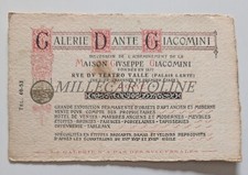 Galerie dante giacomini d'occasion  Expédié en Belgium