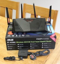 Asus ac88u ac3100 for sale  BEDFORD