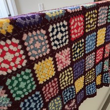 Granny square throw for sale  Brunswick