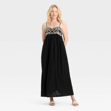 Women crewel maxi for sale  USA