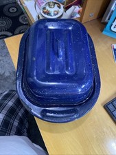 Vintage 9.5x6.5 blue for sale  Kirklin